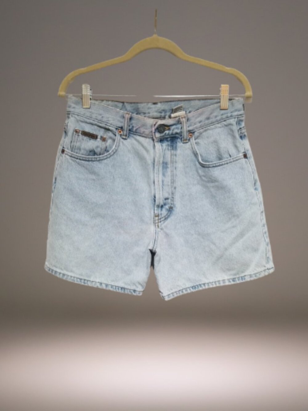 Vintage Calvin Klein Jeans Womens 11 Made USA High Rise Denim Shorts